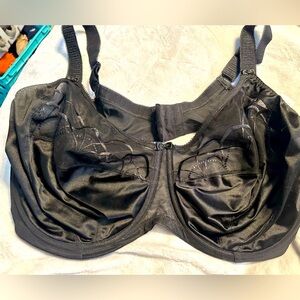 Elomi bra- black unlined-size 44G full coverage
